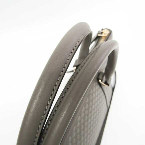 GUCCI Gray Leather Shoulder Bag - Picture 8 of 12